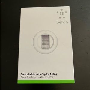 Belkin Secure Holder with Clip for AirTag